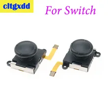 Cltgxdd, 10 шт., 3D Аналоговый джойстик, рокер, датчик, замена для Kind, переключатель NS Joy Con, игровой контроллер, джойстик, запчасти, ремонт