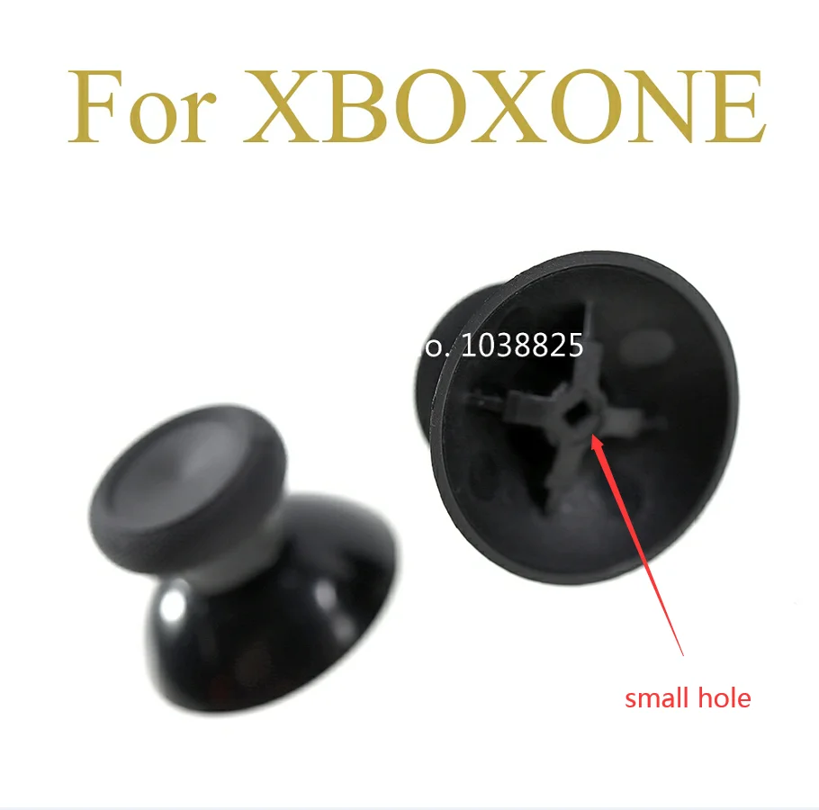 10Pcs Nero Piccolo Foro 3D Analogico Joystick Stick Cap Per Xbox One Tappi Levetta Tappi Fungo Per Xbox One Joystick In Metallo