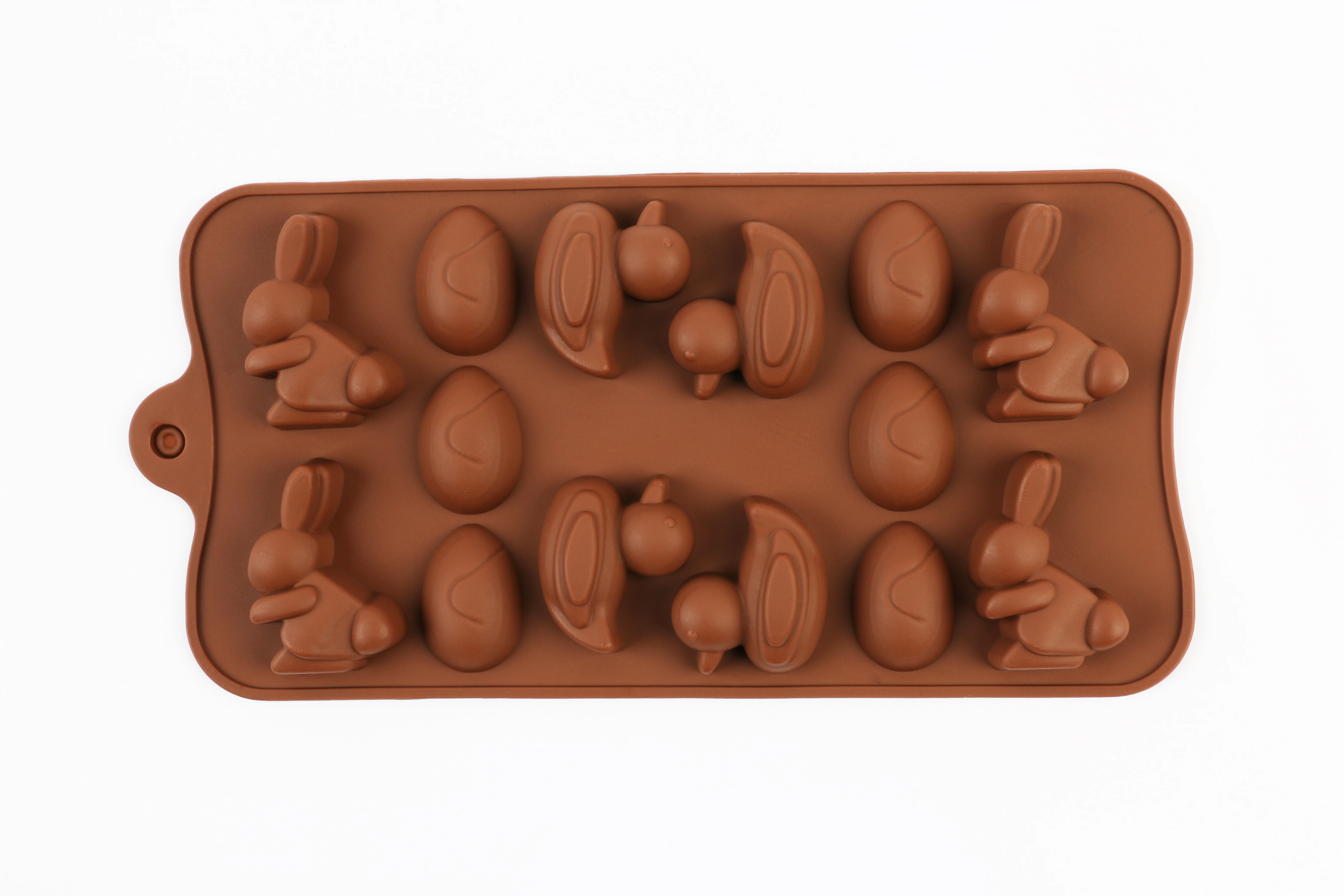 

14 Cavity Cartoon Duck Rabbit Egg Silicone Mold Cake Baking Tools DIY Ice Tray Chocolate Pastry Bread Tools