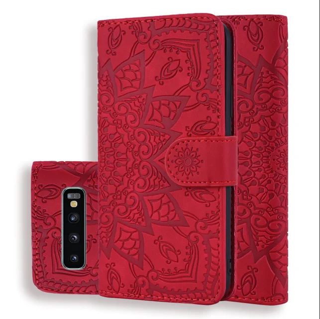 Red Для samsung A90 A80 A70 A50 A40 A30 A20 двойная рельефная Алмазный чехол для телефона для samsung Galaxy A10 M10 A10S A20S M30S A10E A20E - Color: Red