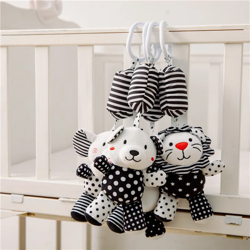 

Baby Bed Bell Rattles Mobiles Toddler Crib Toys For Newborn Soft Animal Musical Montessori Mobile Rattles Baby Accessories