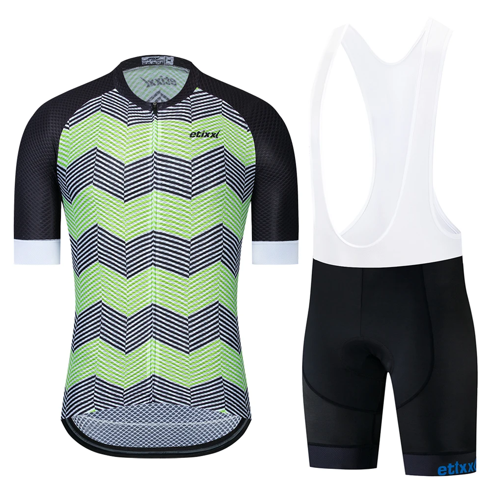 Cycling Set 01 Etixxl Лето Велоспорт Джерси комплект дышащая одежда MTB для велосипедистов одежда для велоспорта Одежда Майо Ropa Ciclismo - Цвет: Cycling Set 01