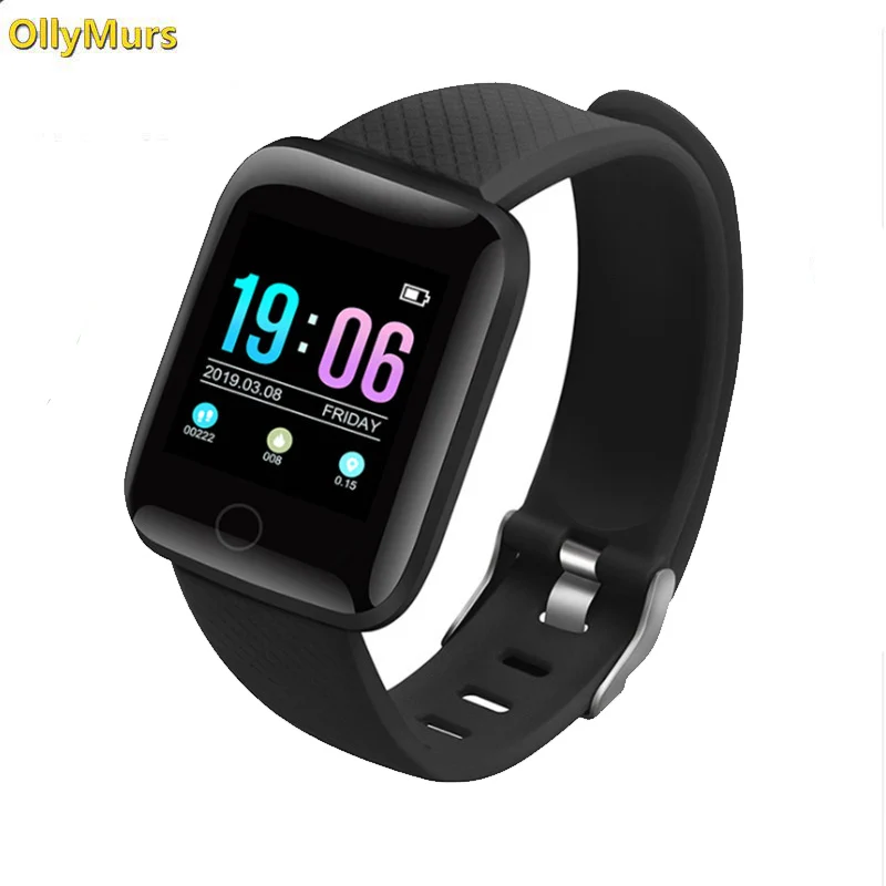 

116plus Color Screen Smart Wristband D13 Real-time Heart Rate Large Screen Blood Pressure Sleep IP67 Waterproof Smart Watch