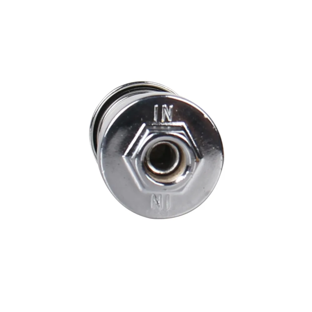 PRECISION AUTO LABS 1/" 3/8" 5/1" Универсальный прозрачный топливный фильтр с хромированным покрытием шланга 9706
