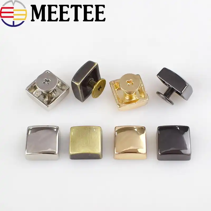 20sets 38*45mm 1 12*1 34 inch  metal Diy leather handmade bags square thumb spring lock,bag closure  hardware accessories  NFL-0173
