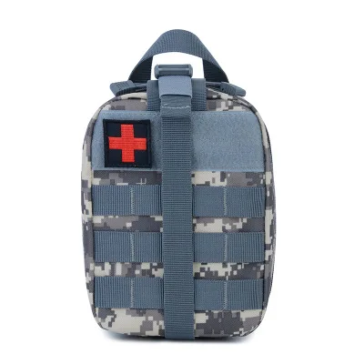 ACU Tactical First Aid Bag Medical Kit Bags Molle EMT Emergency Survival Pouch Outdoor Camping Climbing Medical Box Package - Цвет: ACU