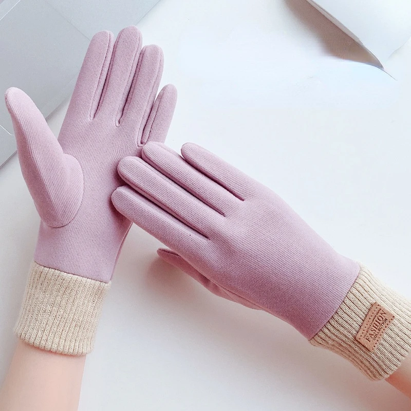 windproof wool gloves