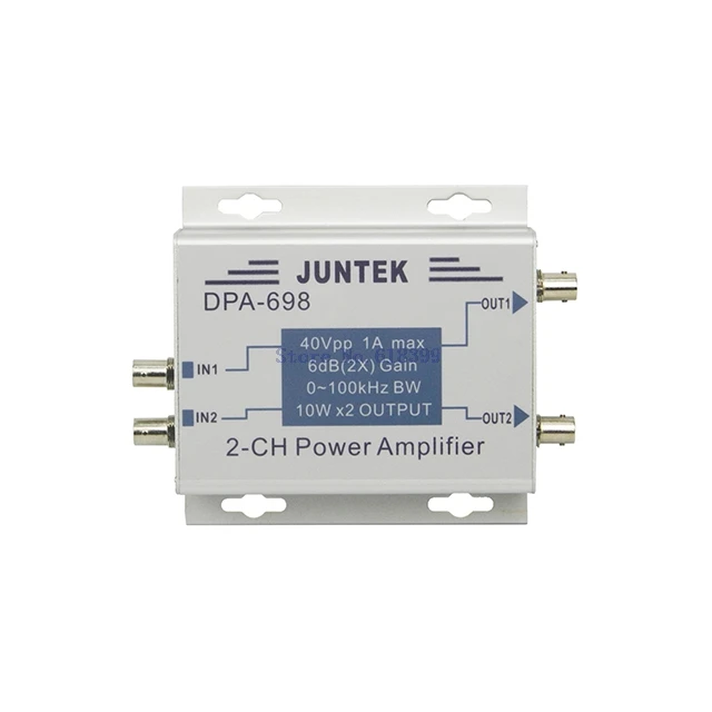 

A5-- DPA-698 high power dual channel DDS function signal generator power amplifier DC power amplifier 40Vpp
