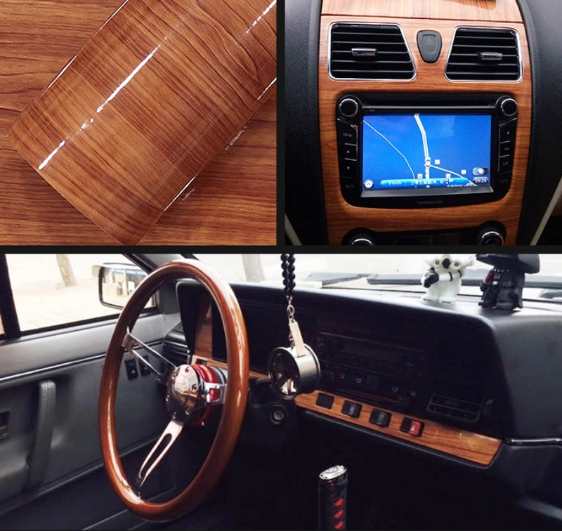 wood Vinyl Wrap Sticker-1