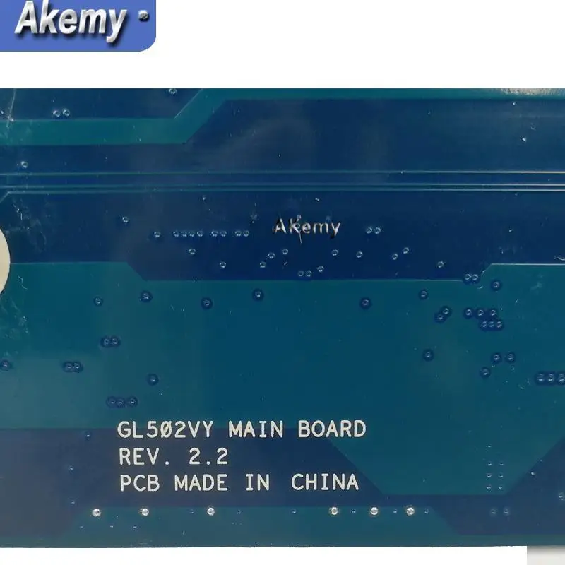 Akemy GL502VY i7-6700HQ Motherboard GTX980M/4GB For Asus GL502 GL502V GL502VY Laptop Mainboard Motherboard test 100% OK
