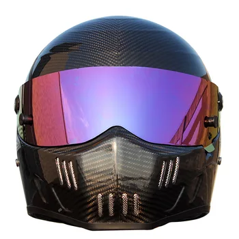

Carbon fiber Full Face Motorcycle Helmet Casco Moto Professional Racing Helmet Capacete Moto Kask DOT Motocross Off Road Touring