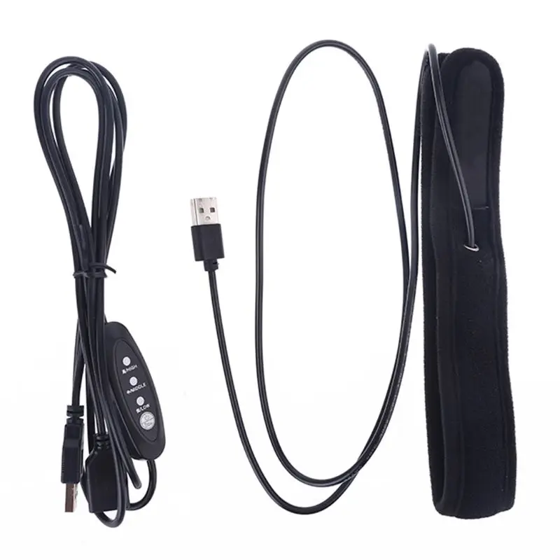 

52cm 5V USB Heater Strip Lens Temperature Keep from Fog Dew Freeze for Camera G88A