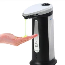 400 мл автоматический диспенсер для жидкого мыла, умный датчик, дезинфицирующее средство, Бесконтактный ABS, гальванический диспенсер для кухни и ванной комнаты