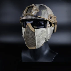 1000D Nylon High Quality Military Tactical Mask Airsoft Shooting Mesh Mask with Ear Protection Paintball Masks for Hunting CS 1000D Nylon High Quality Military Tactical Mask Airsoft Shooting Mesh Mask with Ear Protection Paintball Masks for Hunting CS