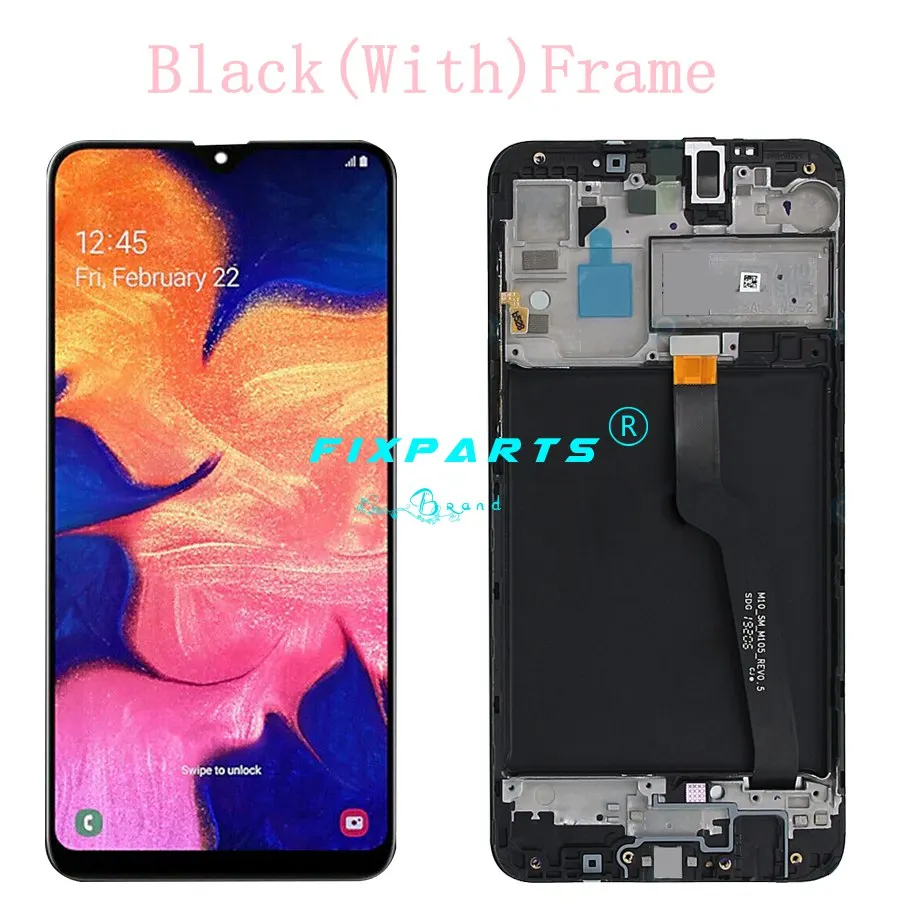 ОРИГИНАЛ 6 22 ''ЖК дисплей для SAMSUNG Galaxy A10 2019 Дисплей с сенсорным экраном в сборе SM