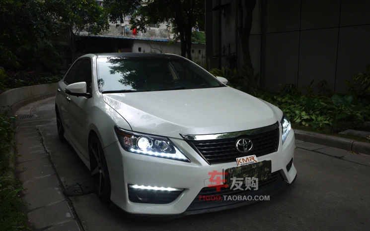 Автомобильный Стайлинг для Toyota фара Camry 2012- светодиодная фара дальнего света Camry DRL Bi Xenon объектив Высокий Низкий луч h7 аксессуары для фар