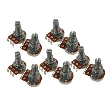 

Guitar Small Size Pots Potentiometers For Guitar Bass Parts (Pack Of 10)