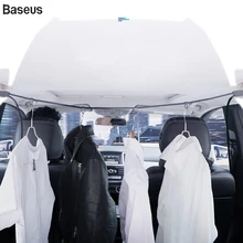 Baseus крепкие натяжные ремни для автомобиля, многофункциональные эластичные вешалки для одежды, крючки для домашнего использования, для путешествий, подвесная веревка для палатки