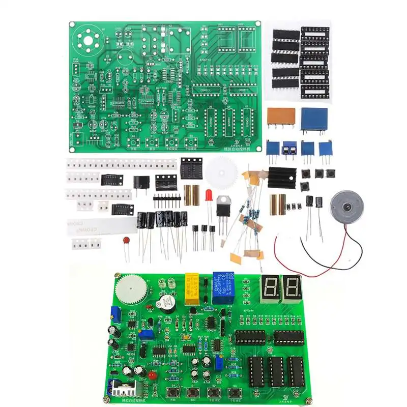 DIY Second Counter Signal Generation Circuit Board Electronic Assembly Training 