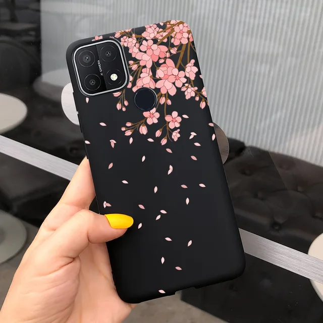 Glitter Oppo A15s Back Cover Buy For OPPO A15 Case Electroplating