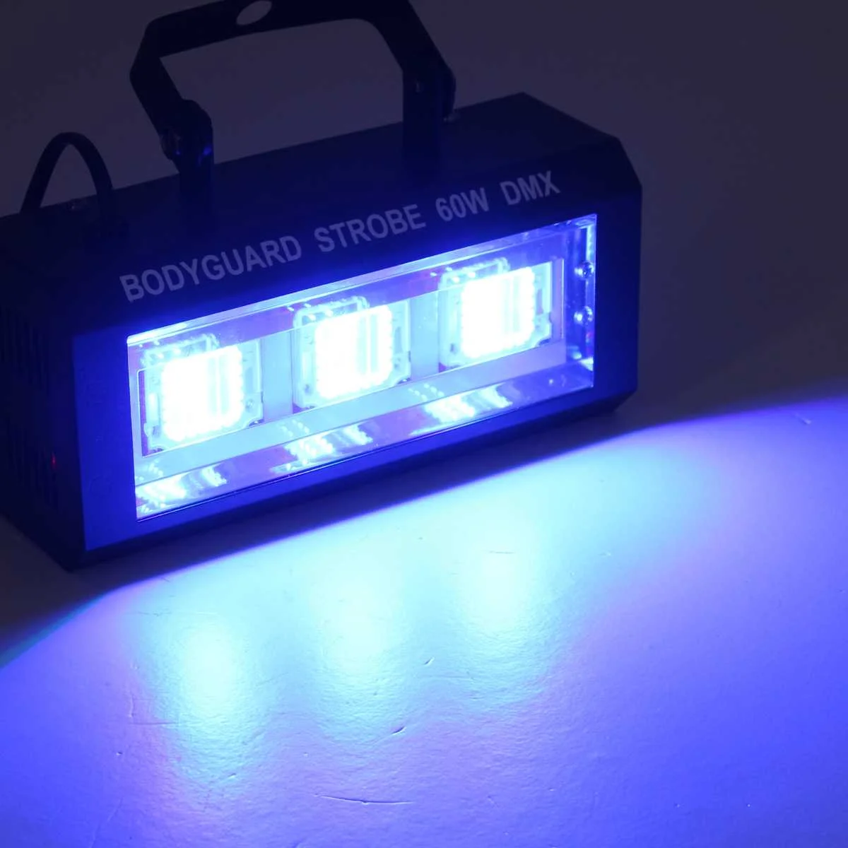 DJ Dance LED Light AC90-240V 60W with DMX512 White& Colorful Light Voice-Activated Lighting Effect Lamp