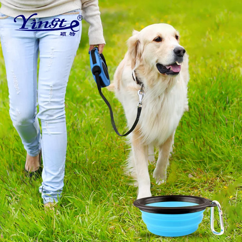 Pet Retractable Dog Leash Automatic Flexible Dogs Puppy Cats Kitten Traction Rope Pet poop bag Pet dog bowl Pet Dog walking suit