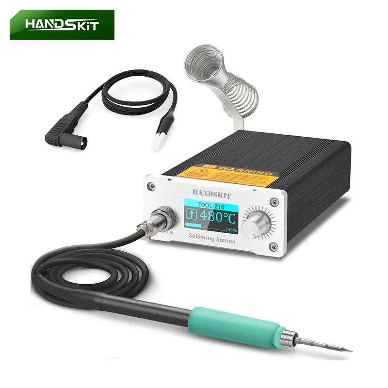 T210 Soldering Station OLED Digital Adjustment Auto Sleep 1s-1.5s Quick Heating JBC 210 Micro Electronic Repair Welding Tools