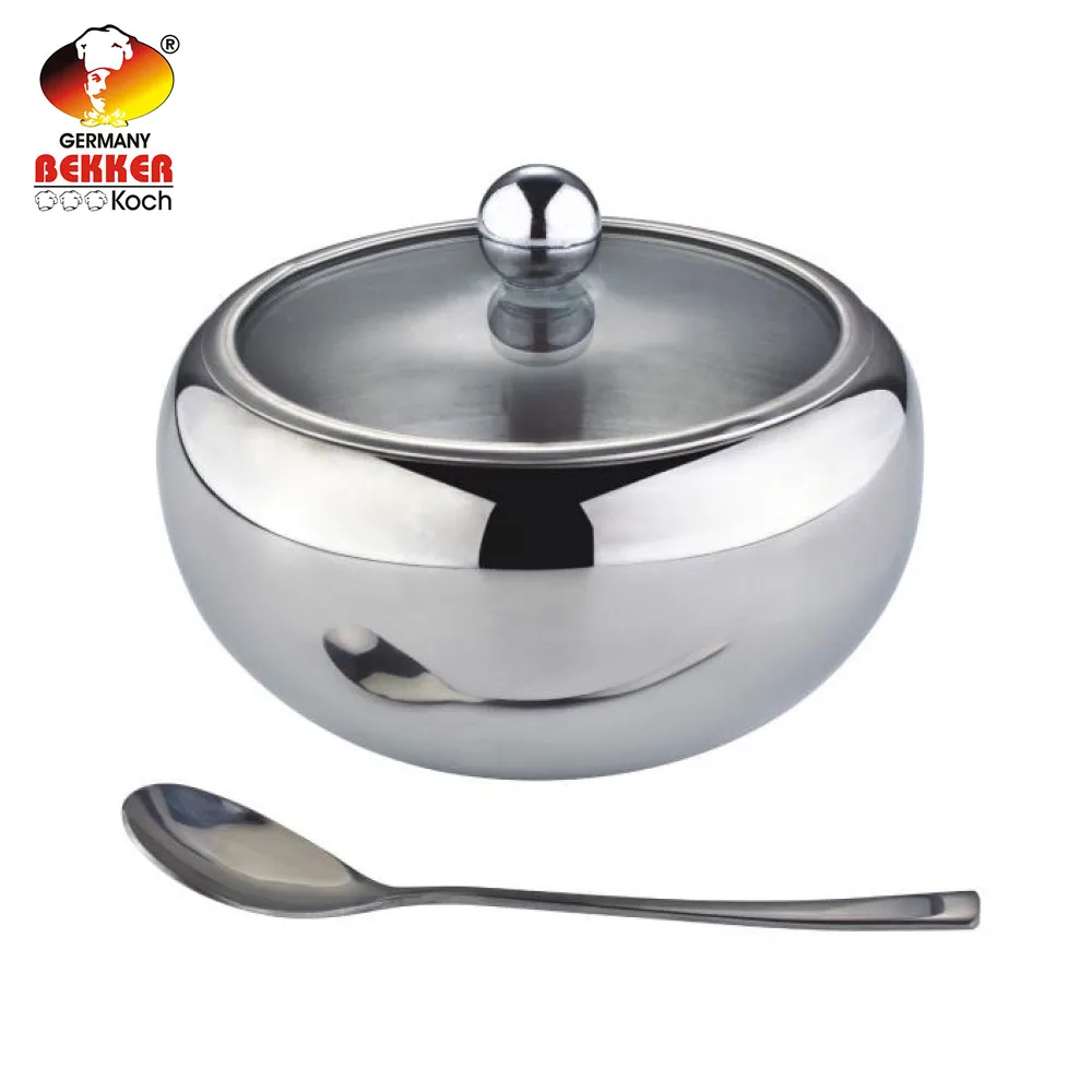 Сахарница Bekker BK-8117 460мл / BK-8118 560мл De Luxe | Дом и сад