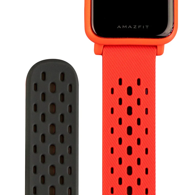 Amazfit Bip ремешок для часов спортивный удобный сменный TPE ремешок для Xiaomi Huami Amazfit Bip& Bip Lite Смарт-часы