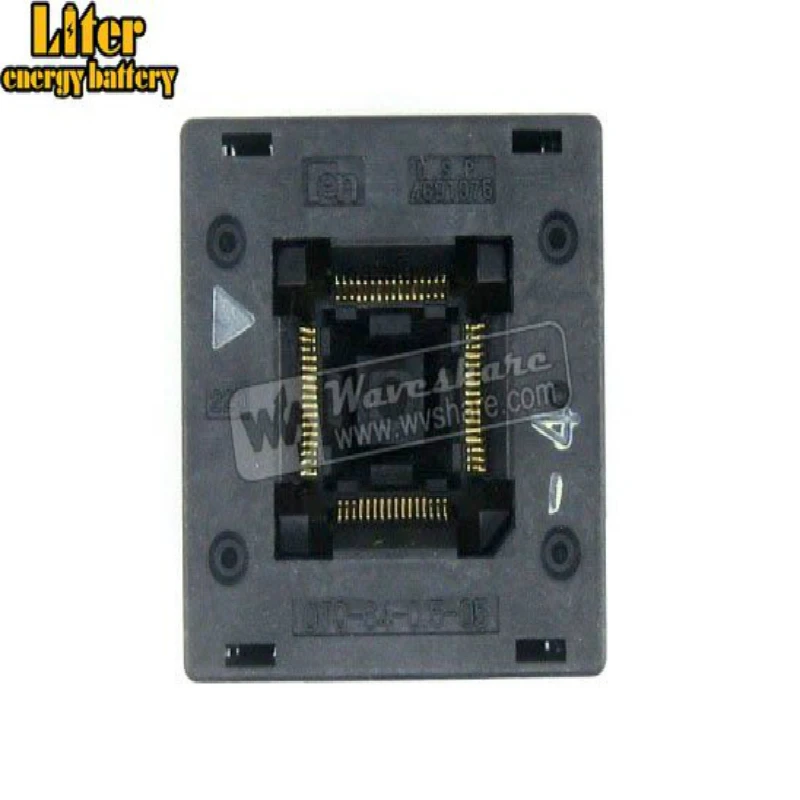 QFP64 TQFP64 LQFP64 PQFP64 OTQ-64-0.5-05 Enplas QFP IC тест ожога в гнездо Enplas 0,5 мм Шаг IC Размер корпуса 10,5*10,5 мм