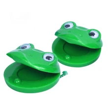 

Frog Castanets Flamenco Finger Clapper Kids Claquette Enfants Garcon Educational Toys For Children 2 3 4 5 6 Years