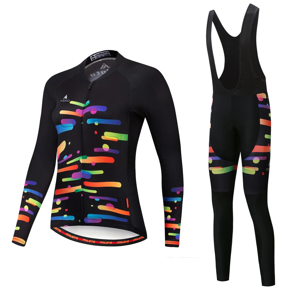 Traje De Triatlón Para Mujer Conjunto De Ropa De Ciclismo Maillot Almohadilla De Gel 20d