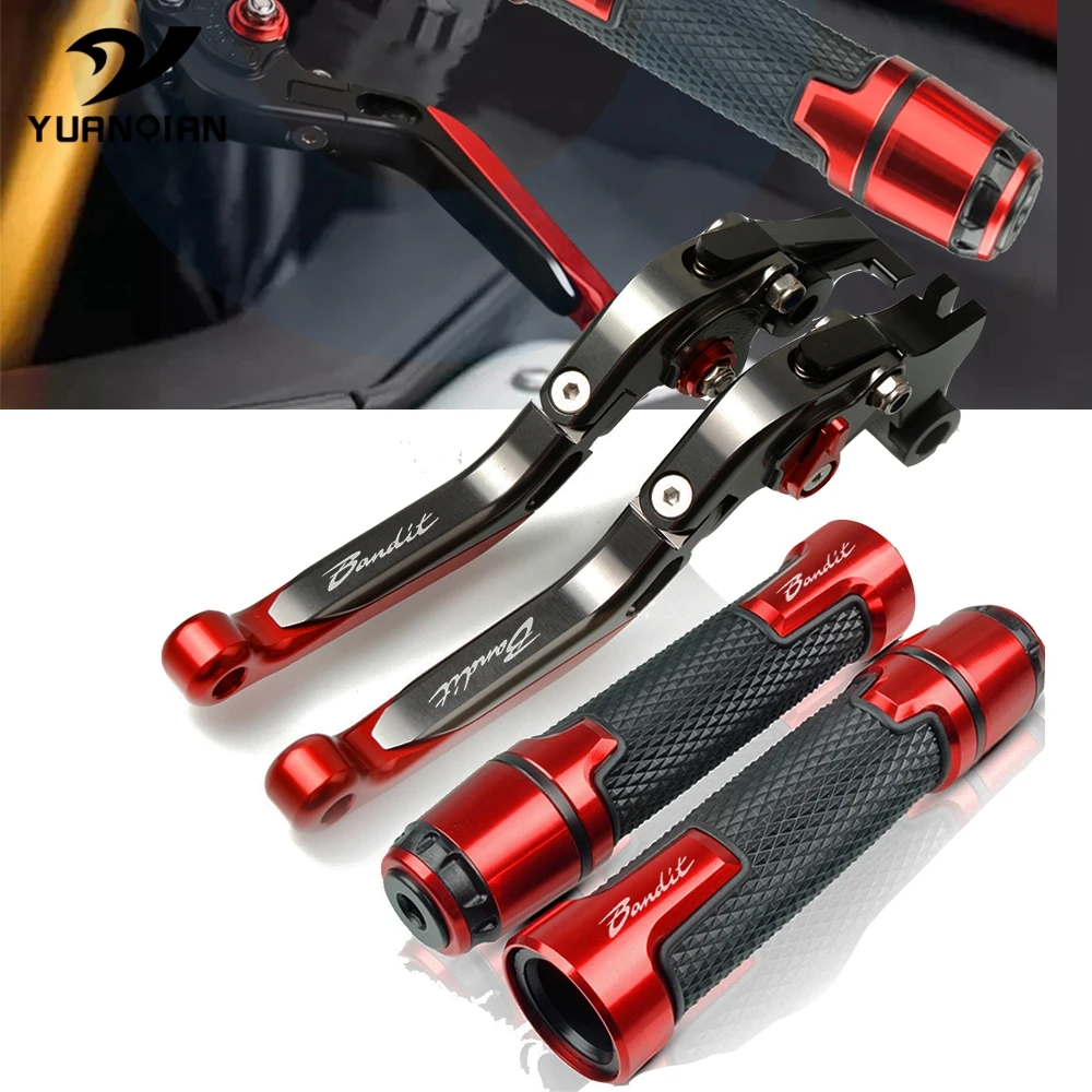 Для SUZUKI Bandit GSF1200 1996 1997 1998 1999 2000 Мотоцикл с ЧПУ алюминиевый регулируемый тормозной рычаг сцепления и ручка ручки набор ручек
