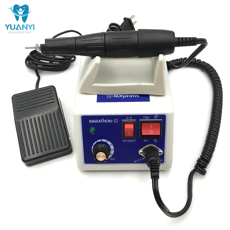 Dental Micro Motor 35000 RPM E Type Polishing Electric Polisher Handpiece Micromotor Polisher N3 for Dental Lab
