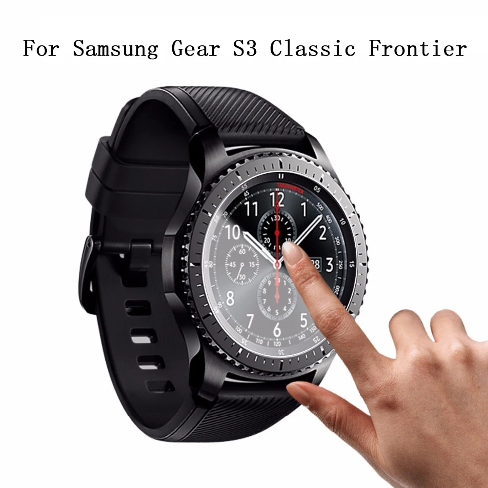 

For Gear S3 Classic Tempered Glass Scratch resistant For Samsung Gear S3 Frontier Smart watch Film Screen Protector Anti Scratch