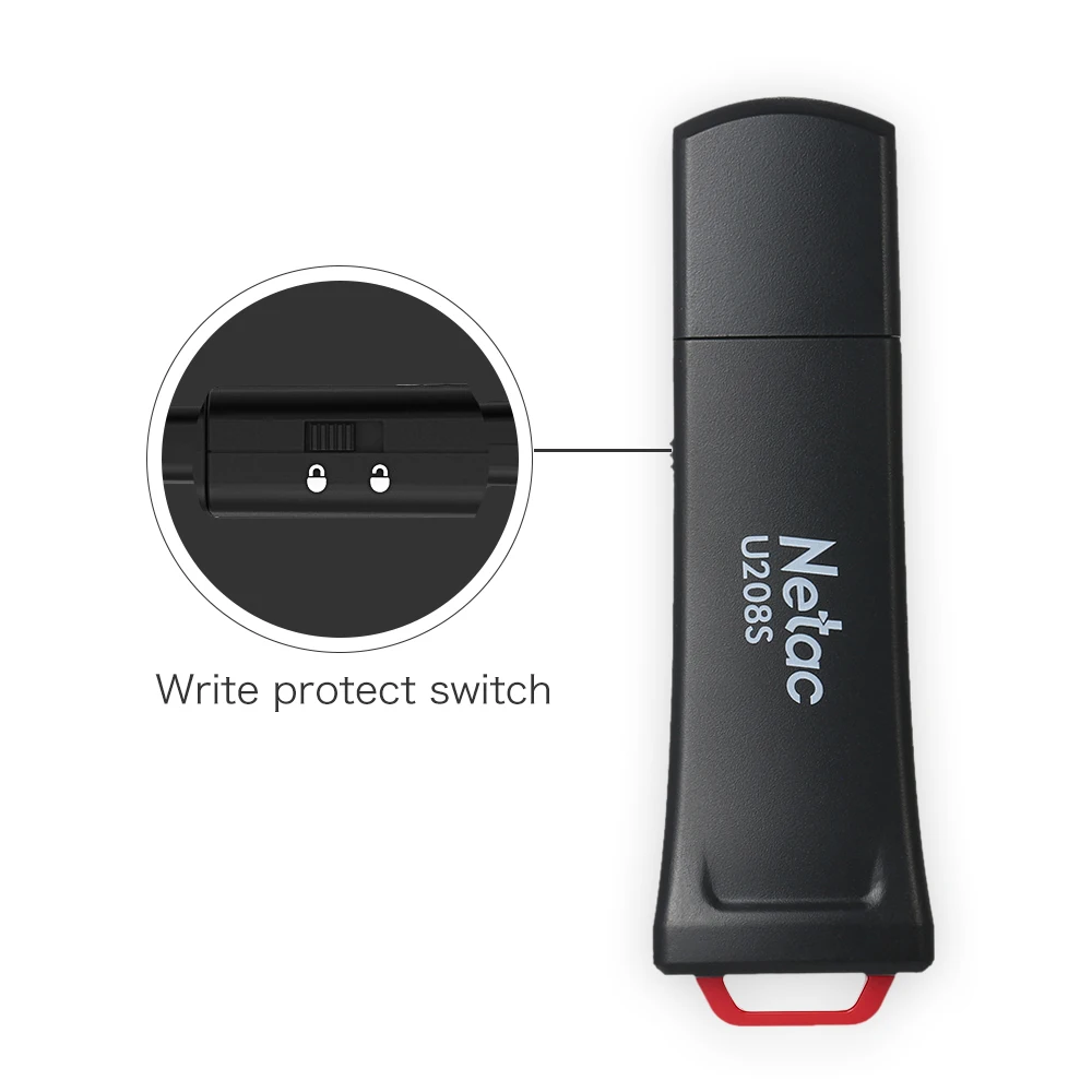 USB флеш-накопитель Netac 32 16 ГБ защита записи зашифрованный Флешка 32 ГБ 16 ГБ флеш-накопитель 2,0 USB флешка диск на ключе памяти для телефона