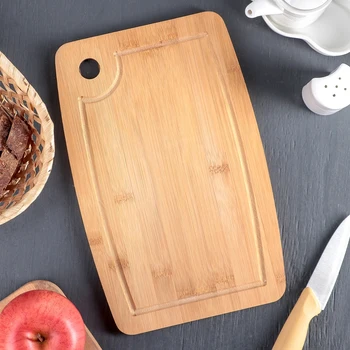 

Bamboo cutting Board "Richness of the forest", 28×18 cm