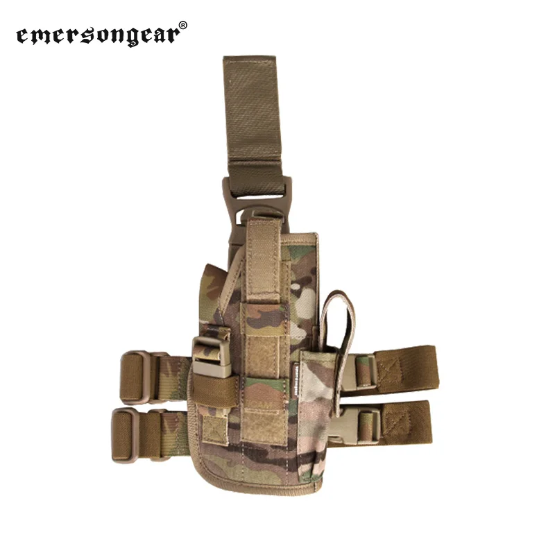 Emerson gear тактическая кобура для ног пистолета набедренная сумка универсальная