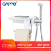 GAPPO bidet faucets toilet Bidet shower sprayer hygienic shower anal plug  water taps bathroom paper holder shelf holders G7296 ► Photo 1/6