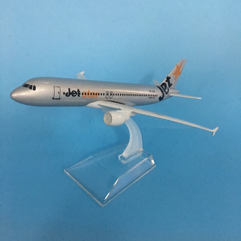 Jetstar Airways Airbus A320 модель самолета литая под давлением металлическая модель самолета 16 см 1:400 модель самолета игрушечный самолет