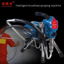Anjie машина для распыления краски на водной основе, электрическая безвоздушная латексная машина для распыления краски высокого давления, Электронная pr