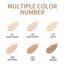 

Liquid foundation 30ml moisturizing concealer oil control nude makeup non-marking isolation foundation cream BB cream