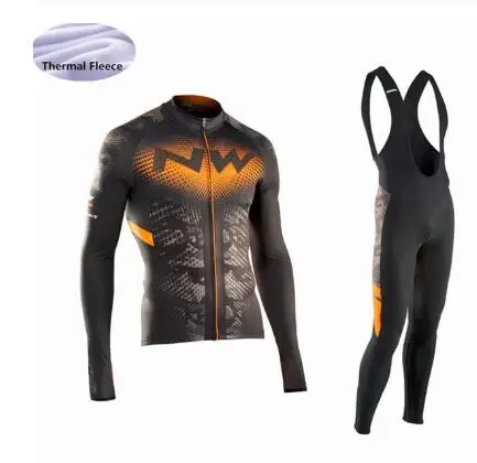 1 NW майки для велоспорта, одежда Maillot2019, флисовый зимний костюм для верховой езды, одежда для верховой езды, дышащий комбинезон, костюм - Цвет: 1
