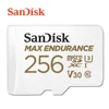 SanDisk MAX ENDURANCE micro SD Card 32GB 64GB 128GB 256GB High Endurance Video Monitoring Memory Card C10 U3 V30 4K for drones ► Photo 1/6