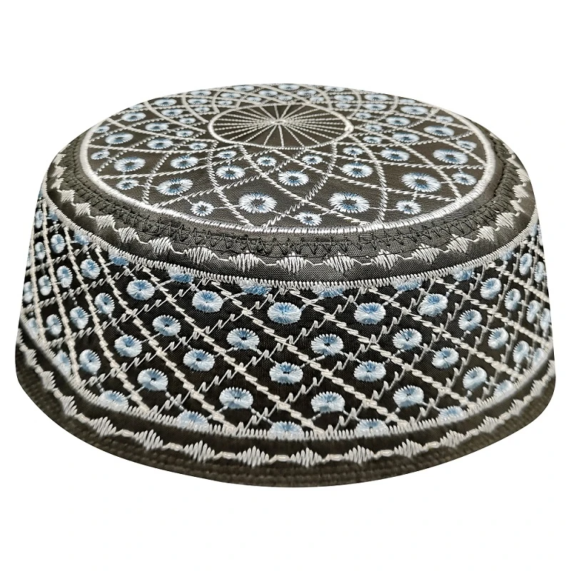 

Chapeau Homme Abaya Kipa Judia Muslim Prayer Caps Men India Black Qamis Homme Hats Topkipot New