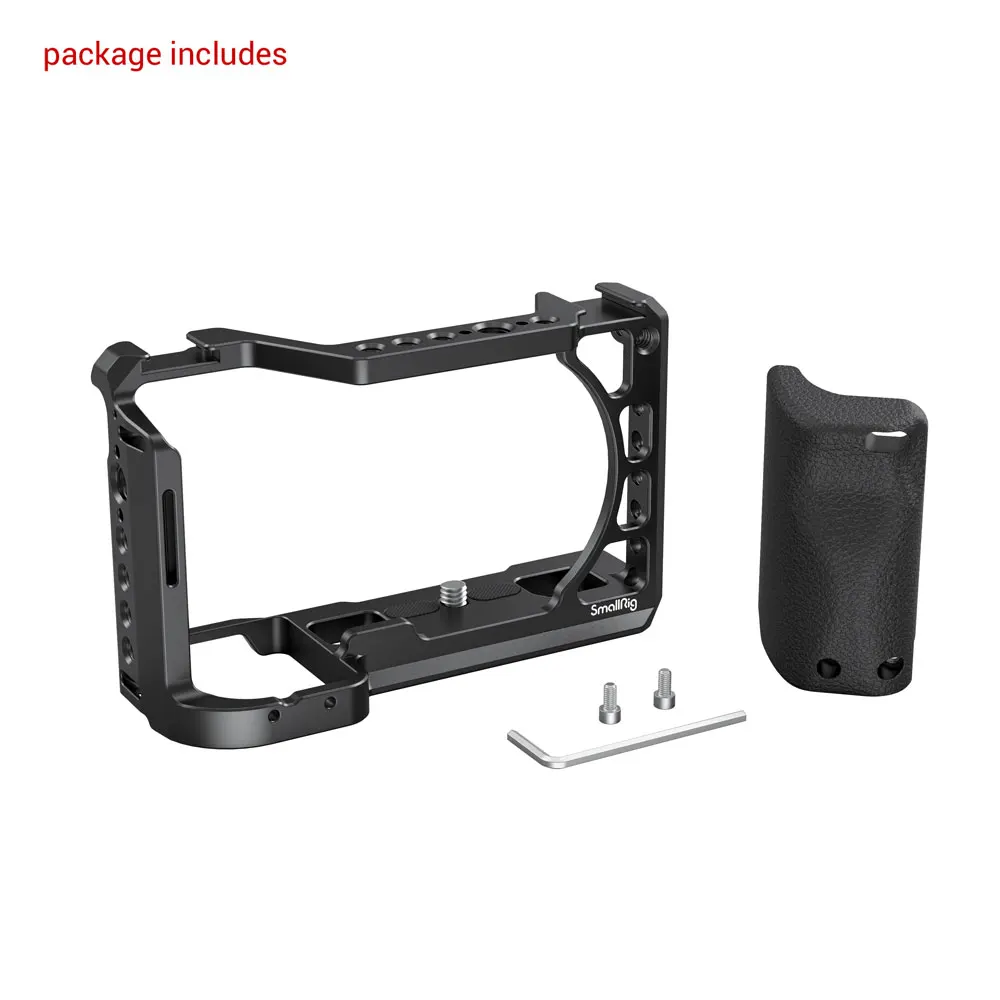 Gaiola de Câmera Smallrig com Alça de Silicone para Câmera Sony 3164 A6100 - A6300 A6400 - Image 6