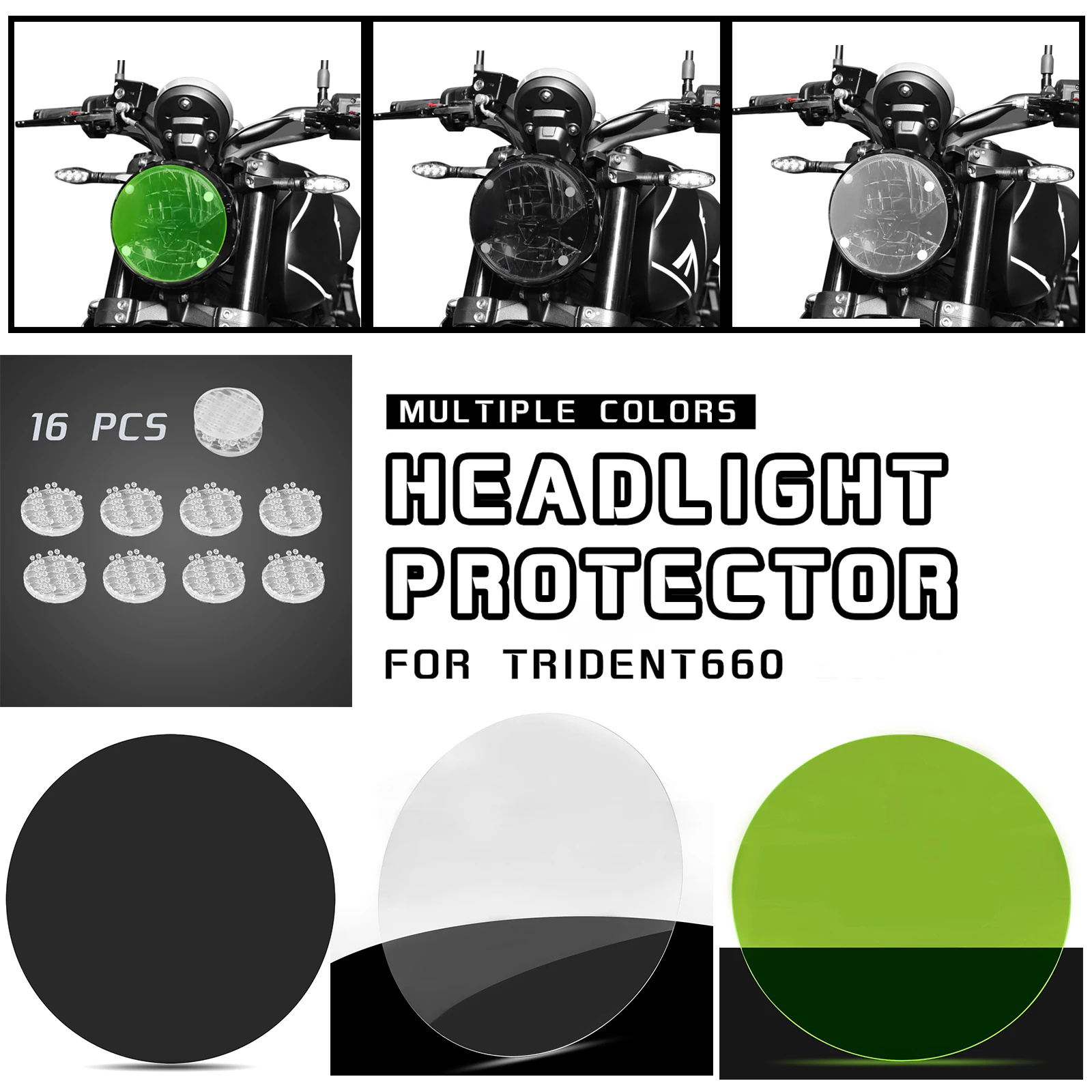 

Защита для передней фары мотоцикла ForTrident 660 Trident660 2020-2023