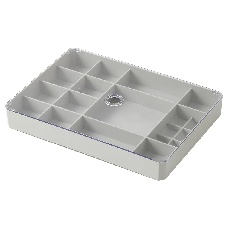 

Square with Cover Jewelry Simple polygrid Storage arrangement Earpin Ring Box Storage box