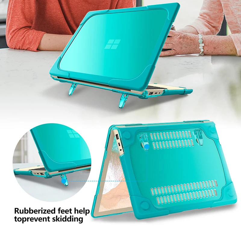 Protective Case For Microsoft Surface Laptop 13.5 Inch 1769 1867 Shockproof  Cover Foldable Stand Holder - Laptop Bags & Cases - AliExpress