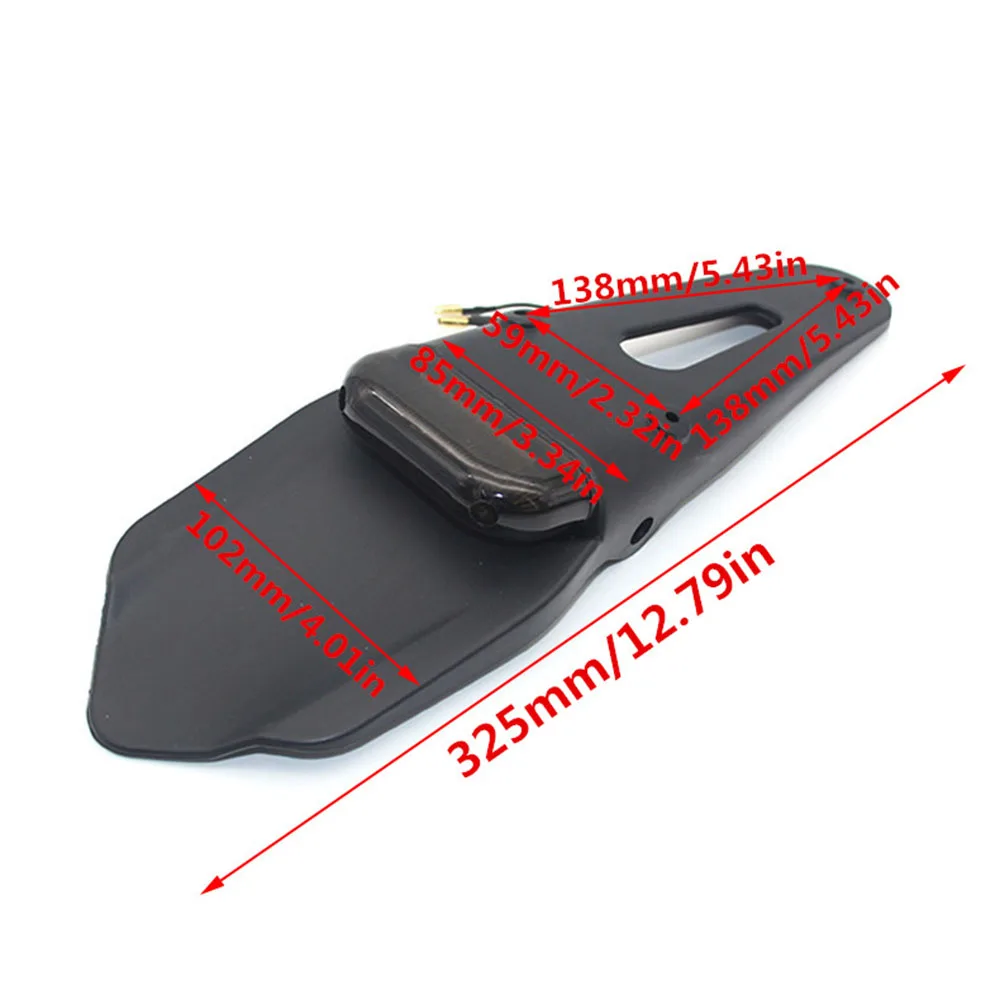 12V мотоцикл светодиодный задний фонарь светильник Новая мотоциклетная обувь внедорожник Универсальный светодиодный стоп-сигнал светильник KTM хвост светильник Подсветка регистрационного номера Oc11